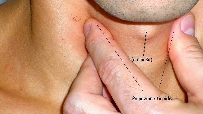 Dopo aumento di una temperatura del petto