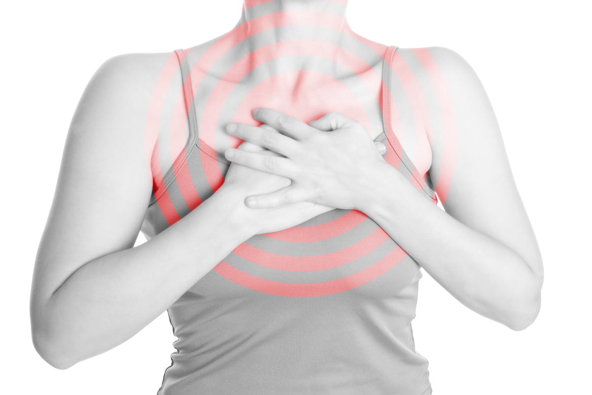Processo xifoideo dolore terapia