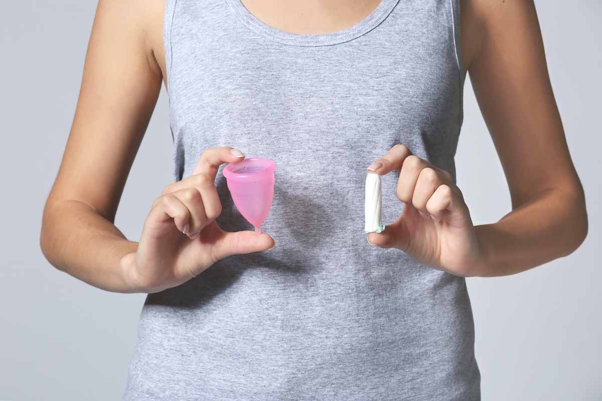 coppetta per il ciclo mestruale