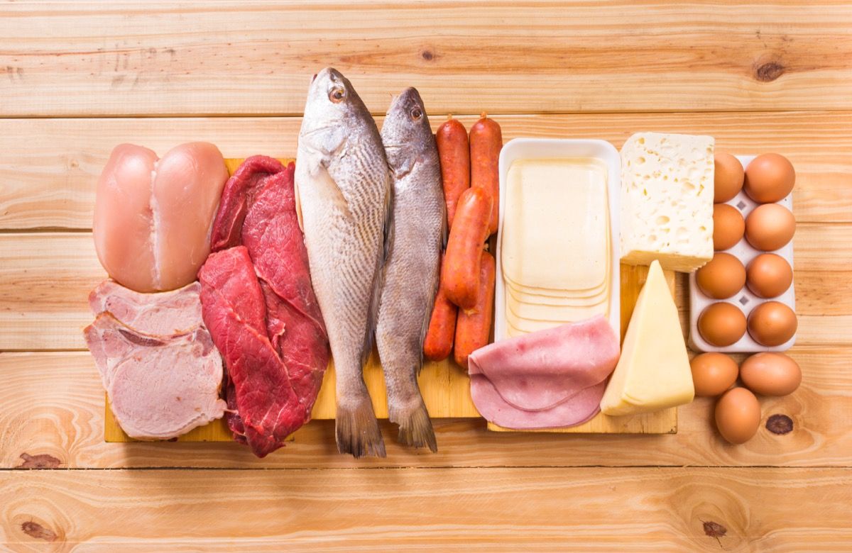 menu campione per la dieta a basso contenuto di grassoni