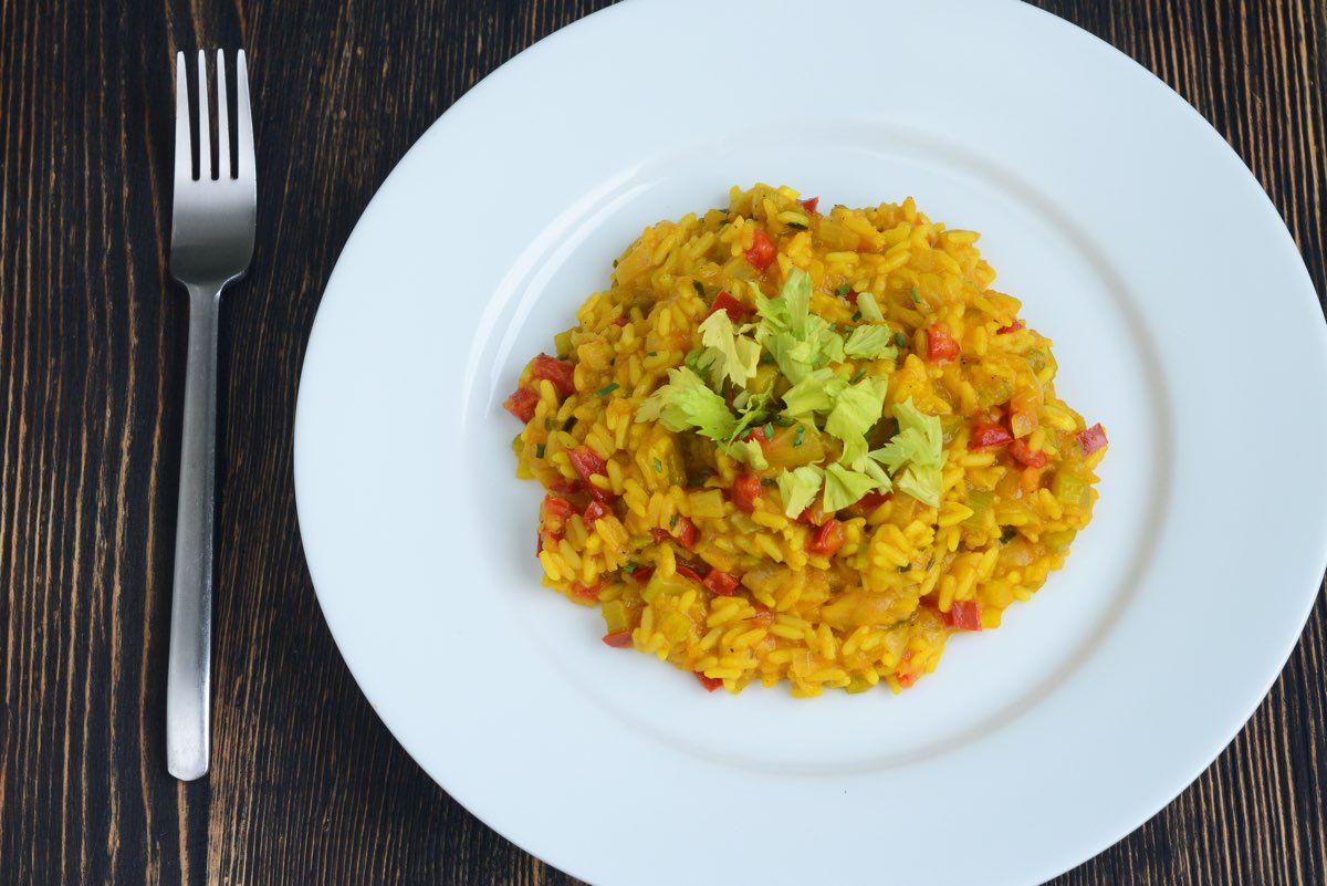 risotto alla curcuma