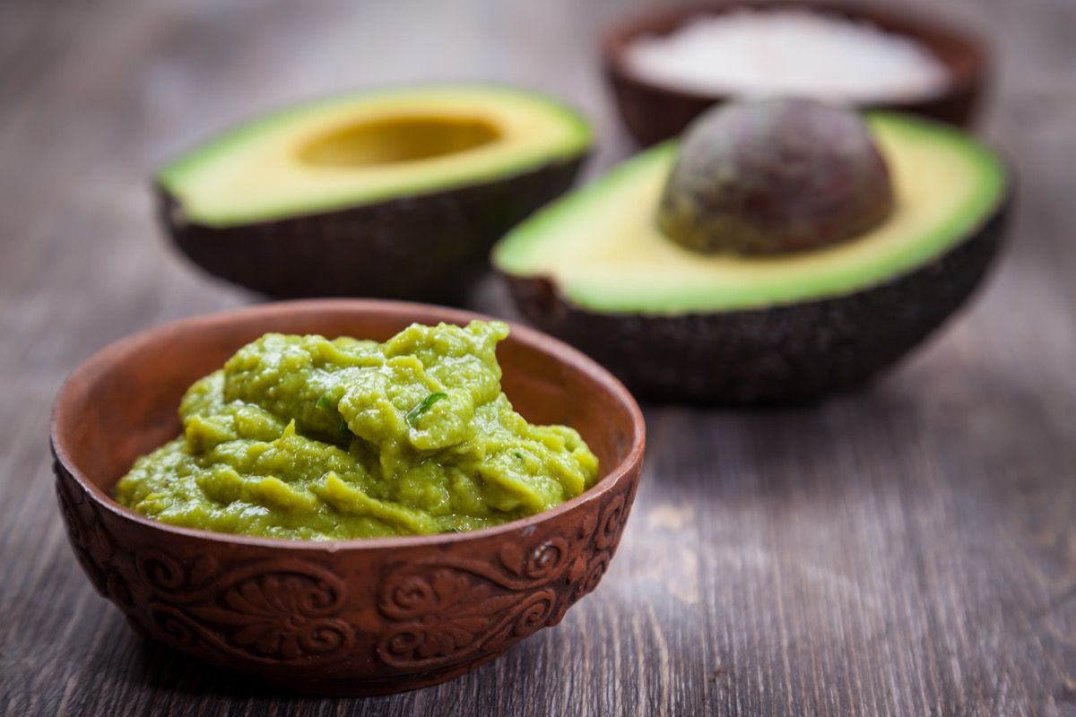 Guacamole con avocado