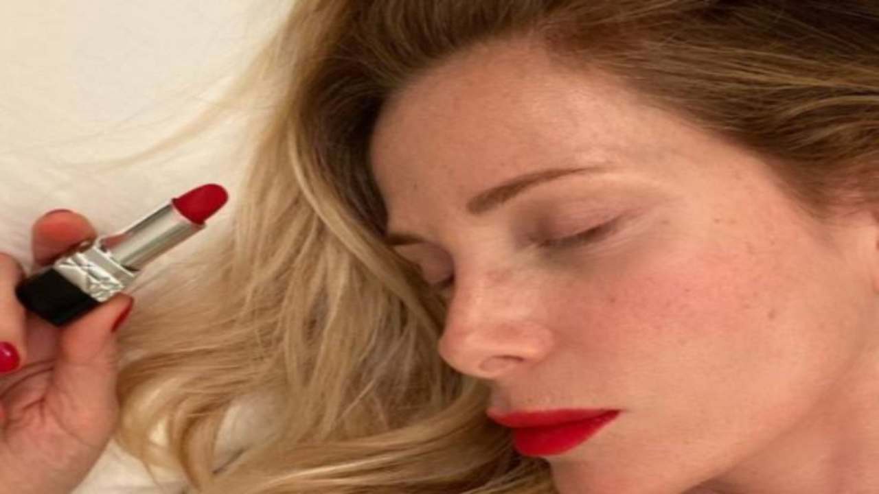 Alessia Marcuzzi rossetto