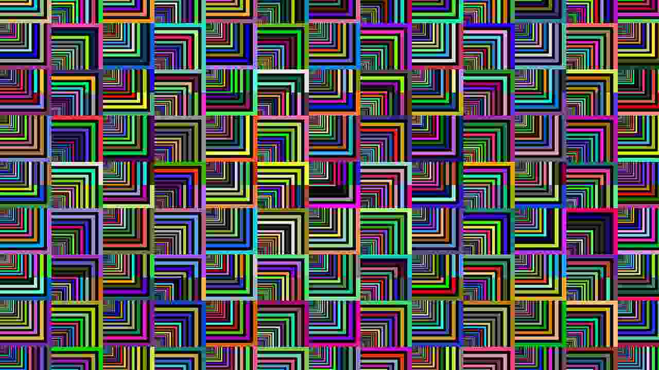 illusioni ottiche test visivo cuore