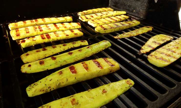 zucchine sulla griglia