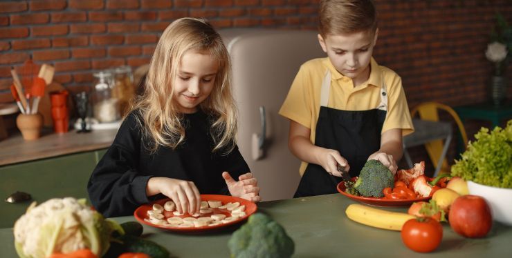 come far mangiare frutta e verdura ai bambini