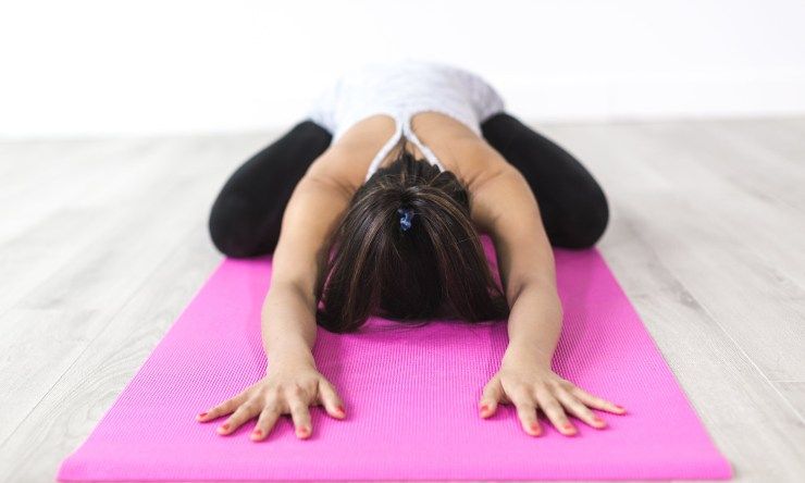 posizione dello yoga