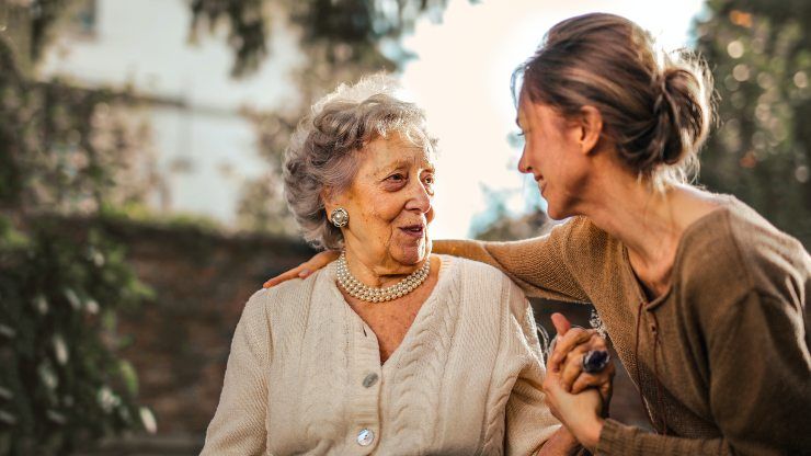 festa della mamma con figlia