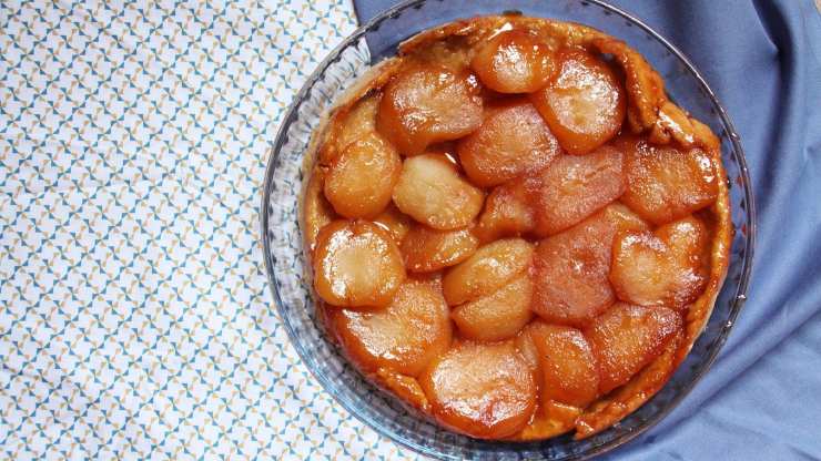 tarte tatin ricetta torta mele senza latte lattosio