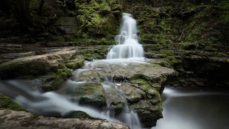 Cascata acqua