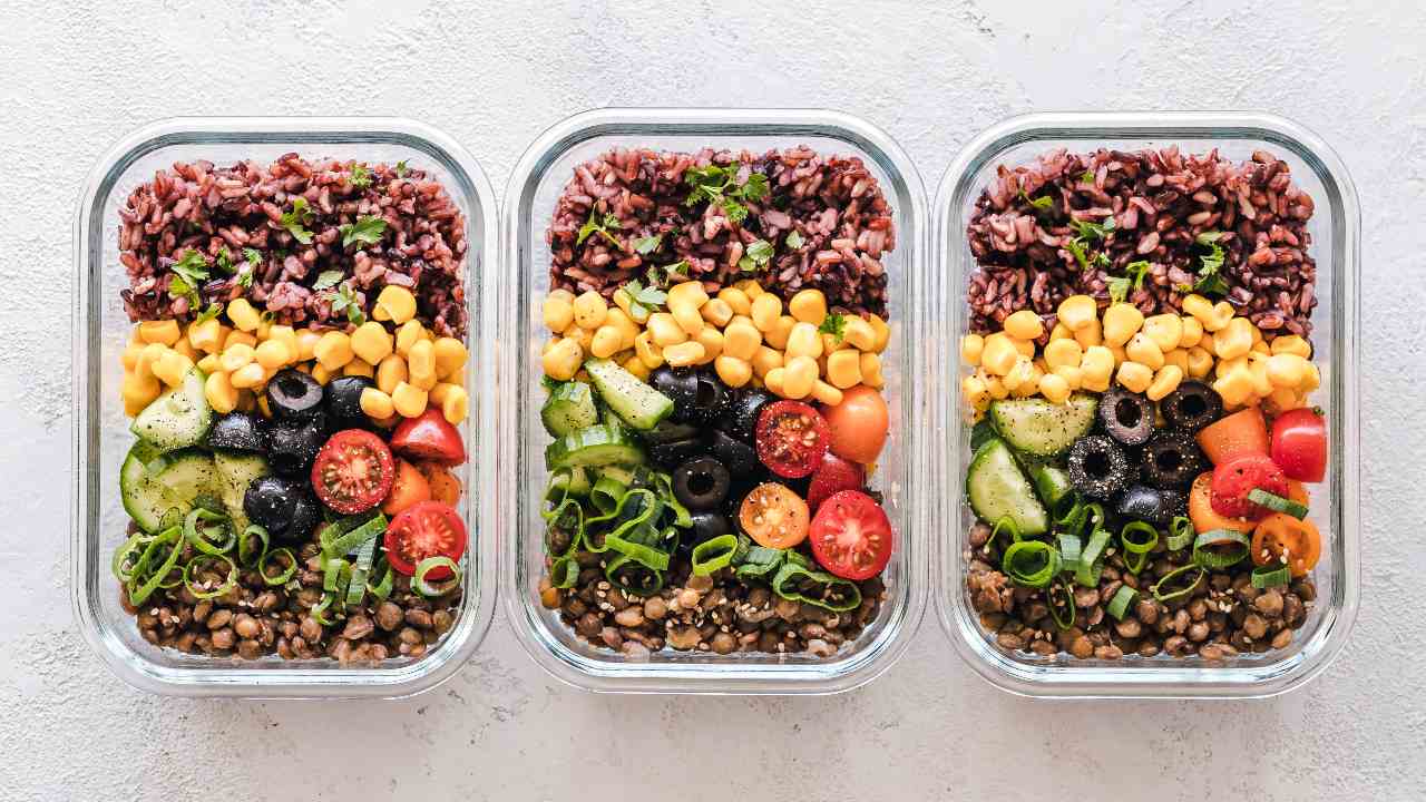 Meal prep menu settimanale