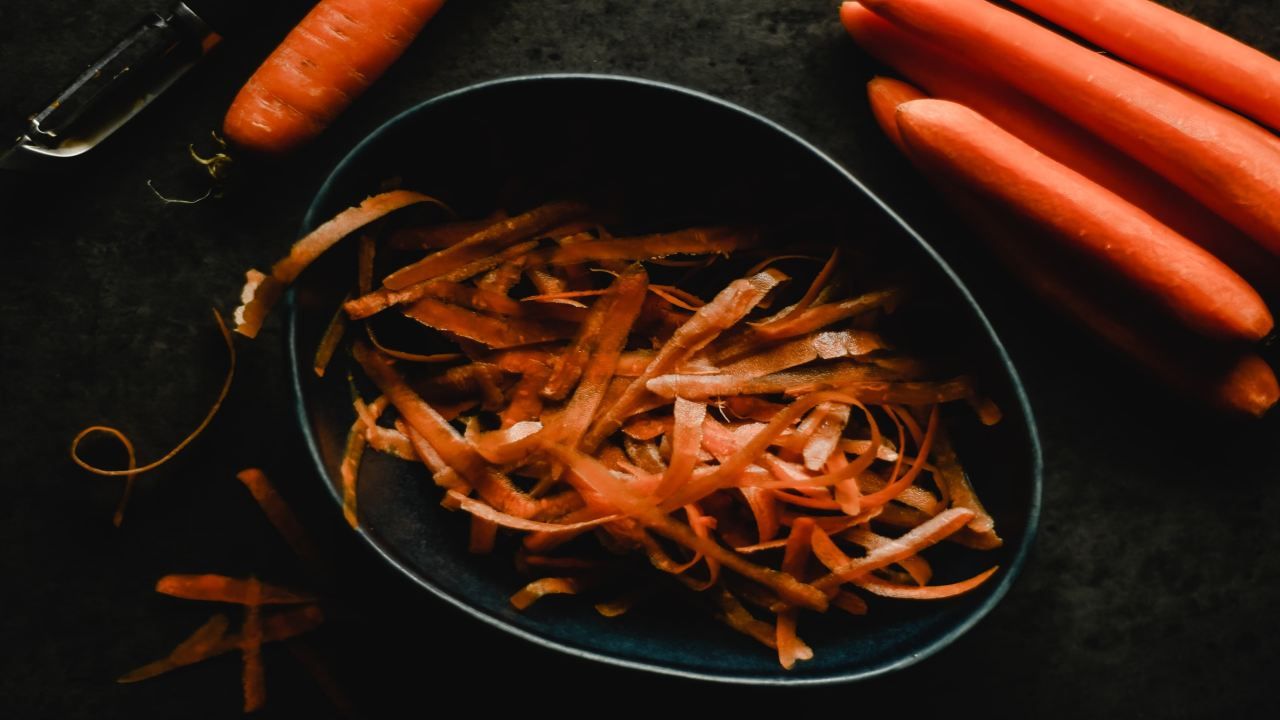 Pelare frutta e verdura trucco