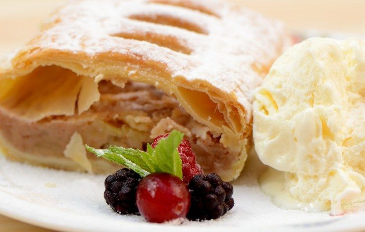 strudel light di mele