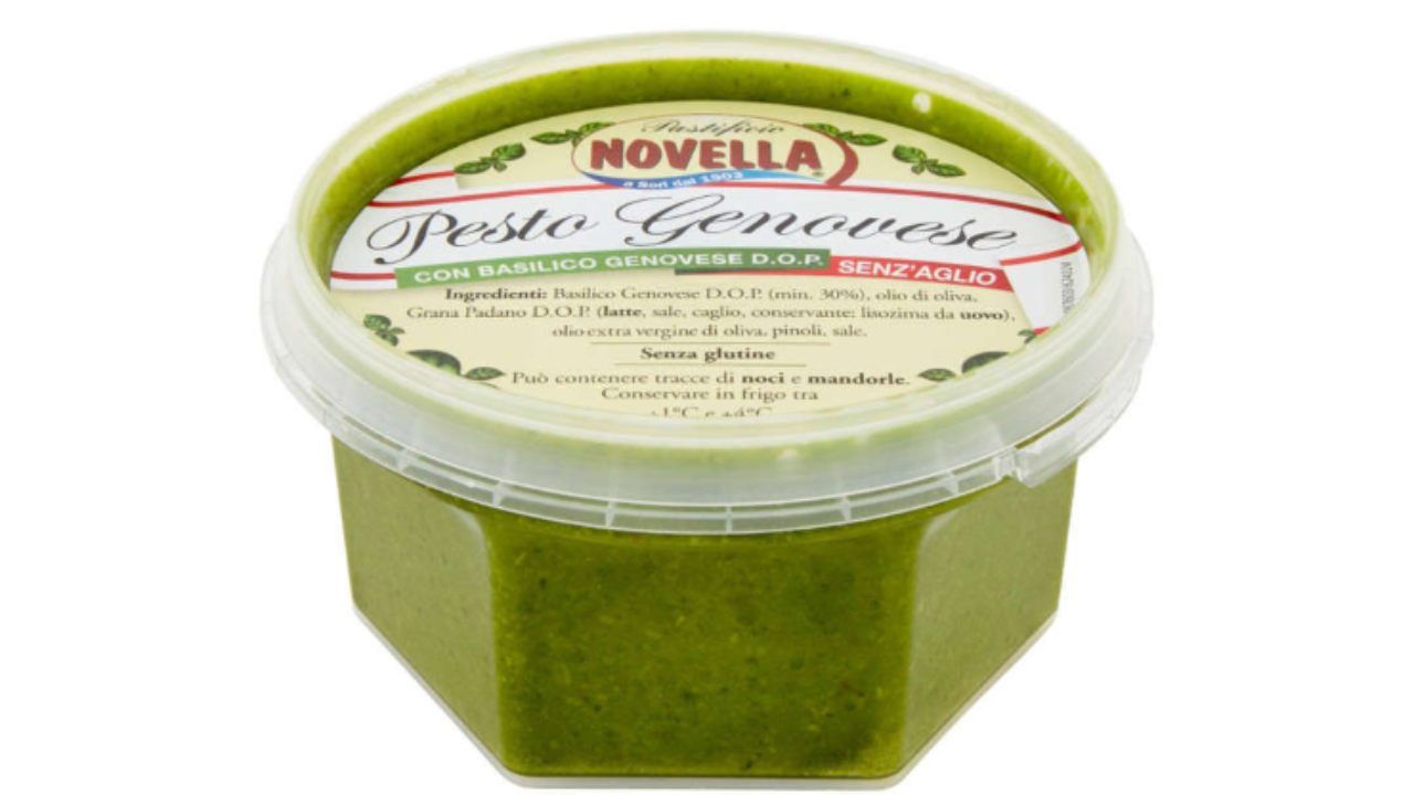 pesto genovese ritirato