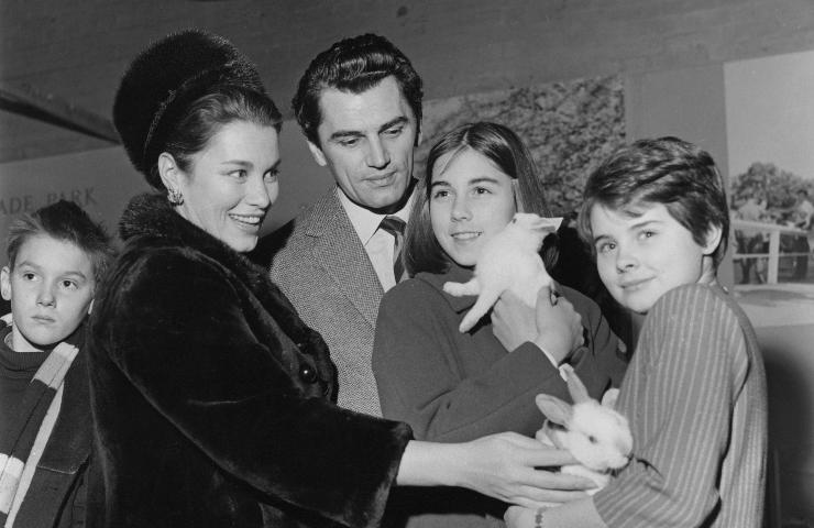 Romina Power e famiglia
