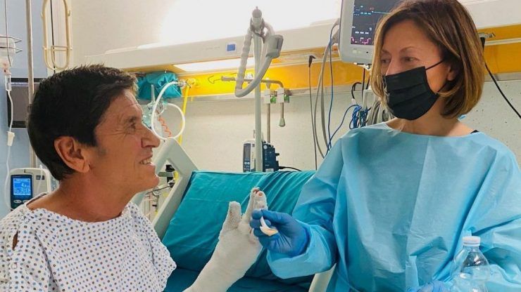gianni morandi come sta dopo incidente gianni morandi incidente