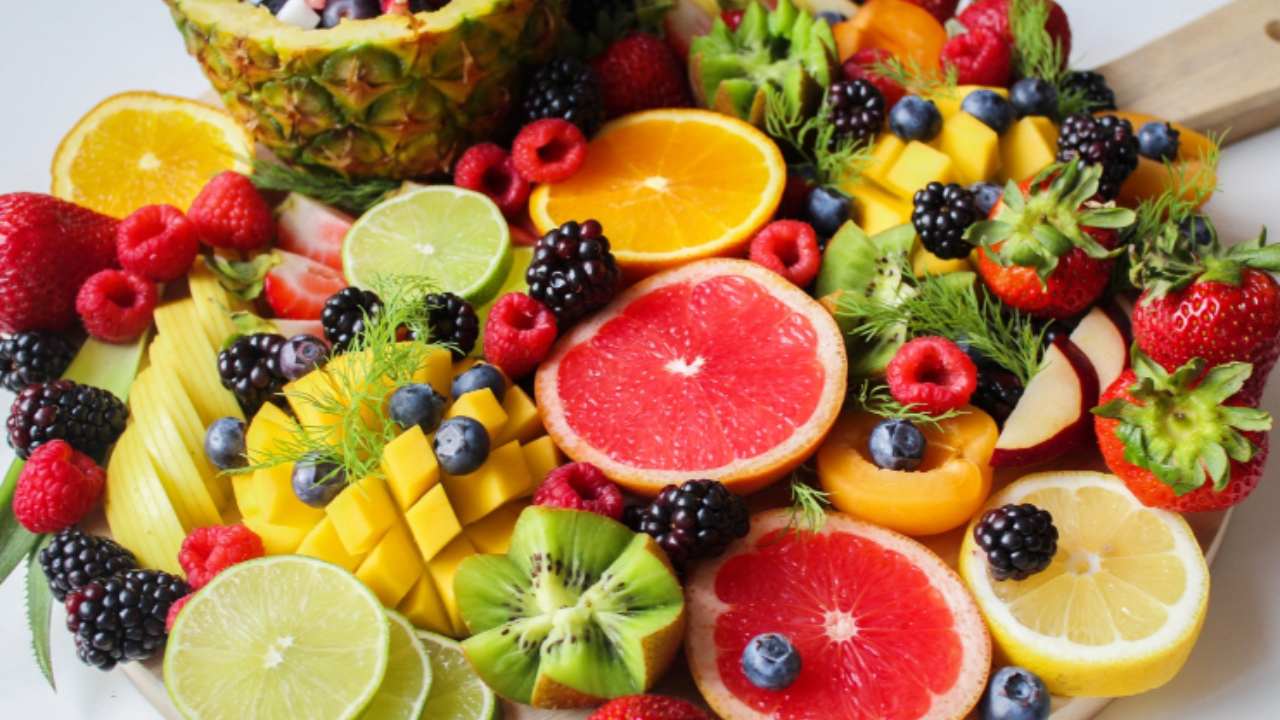 frutta e verdura abbronzatura