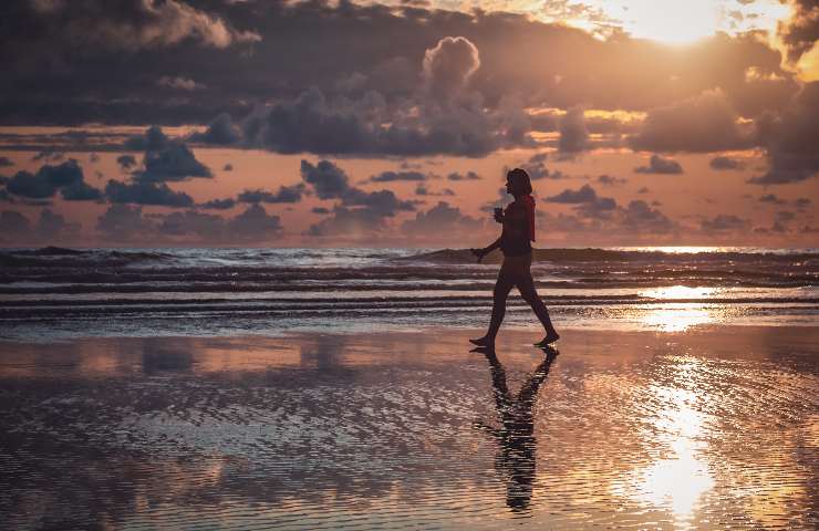 camminare in acqua