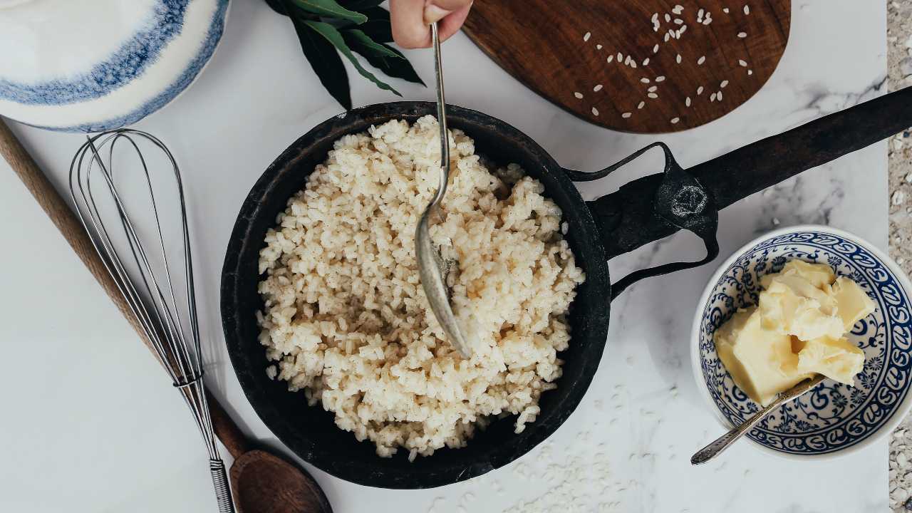 cuocere riso perfetto