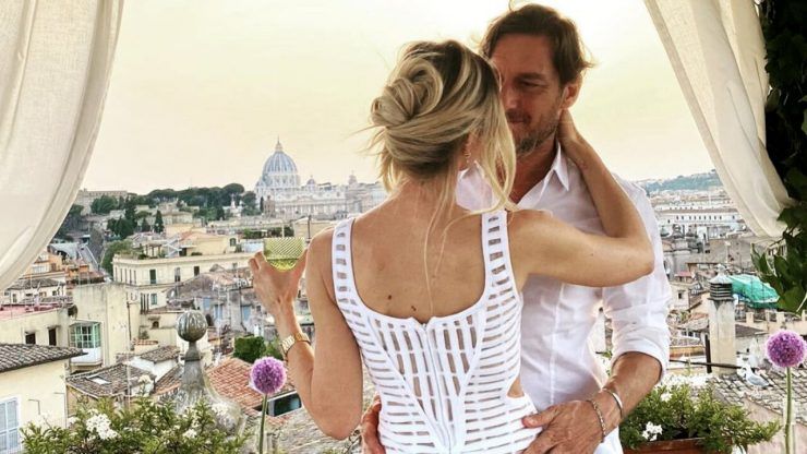 anniversario totti e blasi Ilary blasi e francesco totti