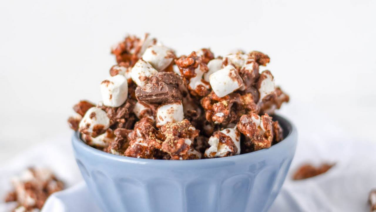 Pop corn al cioccolato