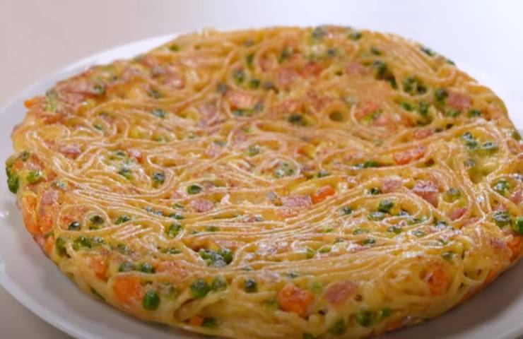 Benedetta Rossi frittata di spaghetti