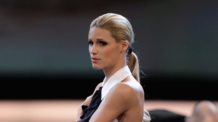 Michelle Hunziker lutto