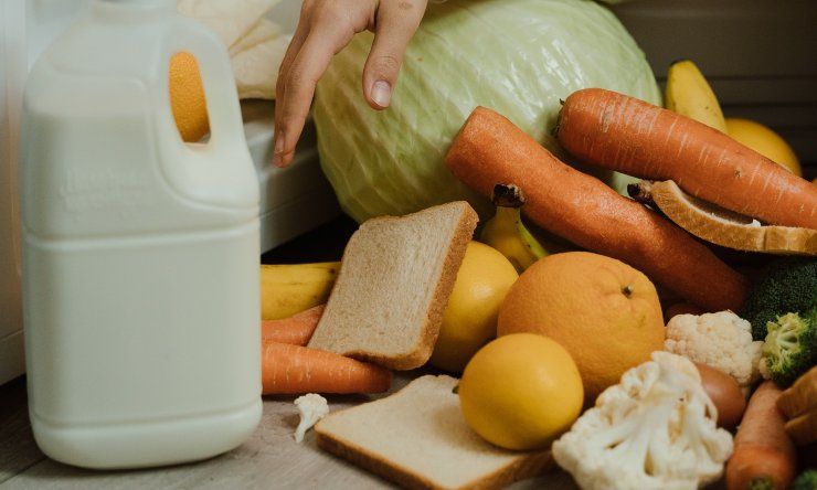 sprechi di cibo in casa