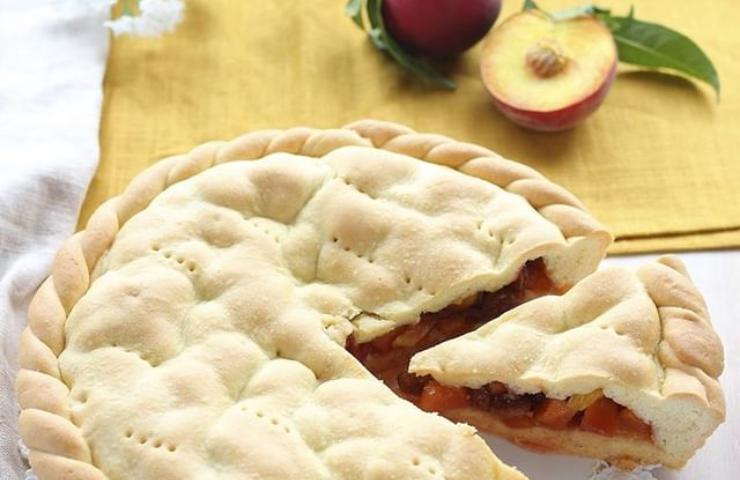 Crostata alle pesche