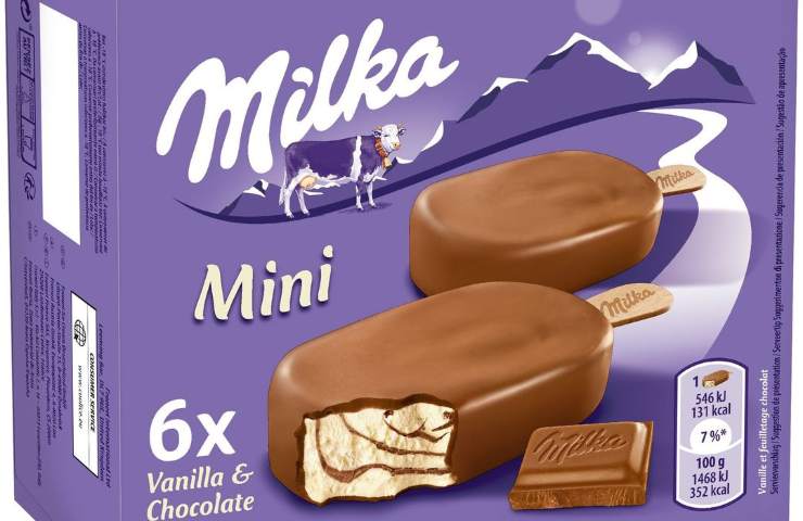 Allarme gelati Milka