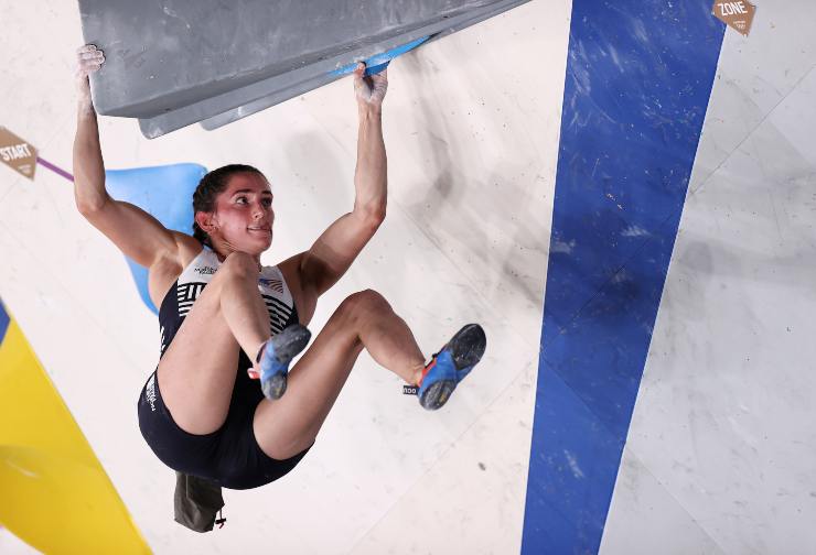 campionessa olimpionica arrampicata