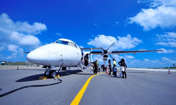 viaggiare comodi in aereo