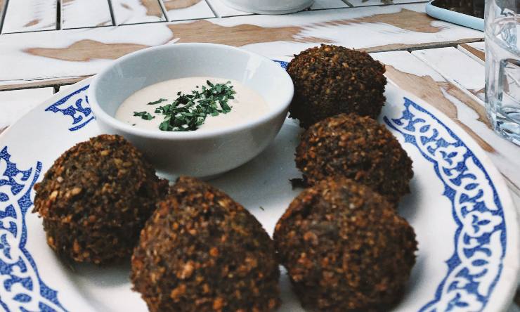 polpette con bucce di melanzane