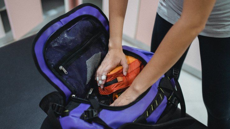 come preparare la borsa per la palestra