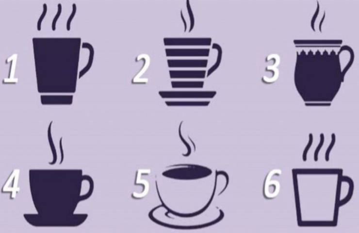 test della personalità caffè
