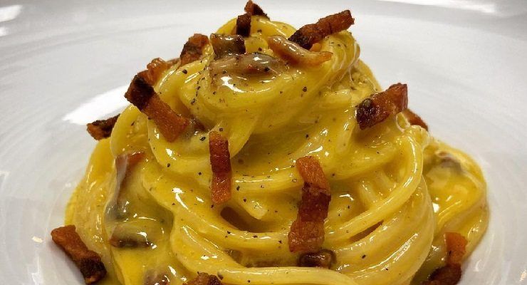 Finta Carbonara senza uova