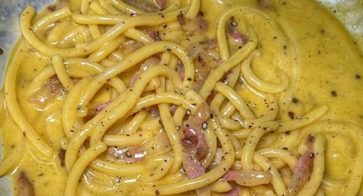 Finta Carbonara senza uova