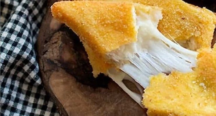 Mozzarella in carrozza croccante e filante di Cracco