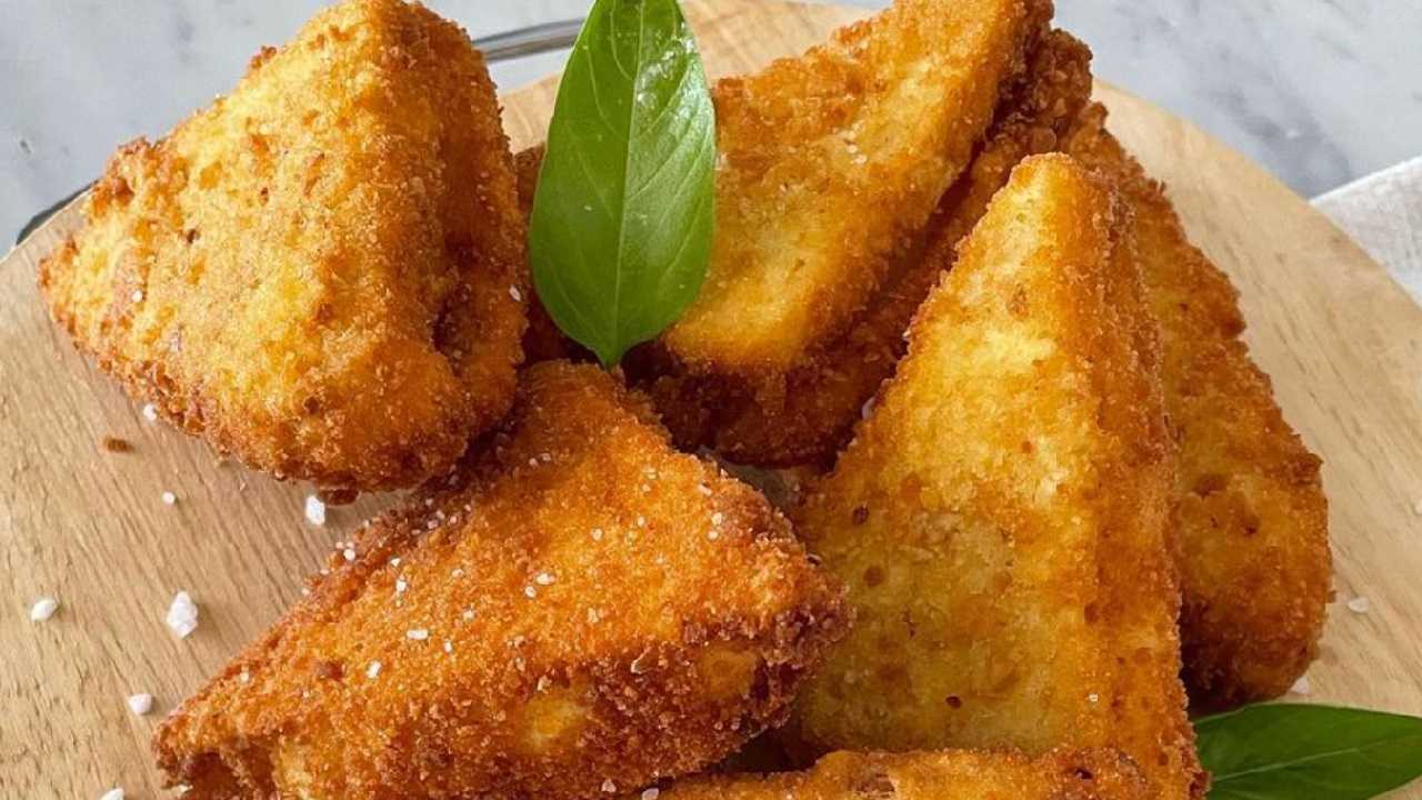 Mozzarella in carrozza croccante e filante di Cracco