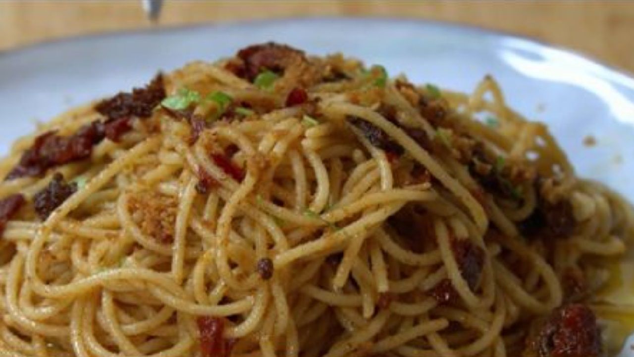 Spaghetti aglio, olio e peperoncino ricchi