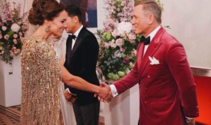 Kate Middleton con Daniel Craig