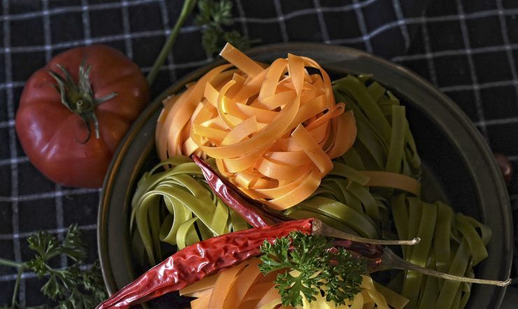 pasta con farina di piselli