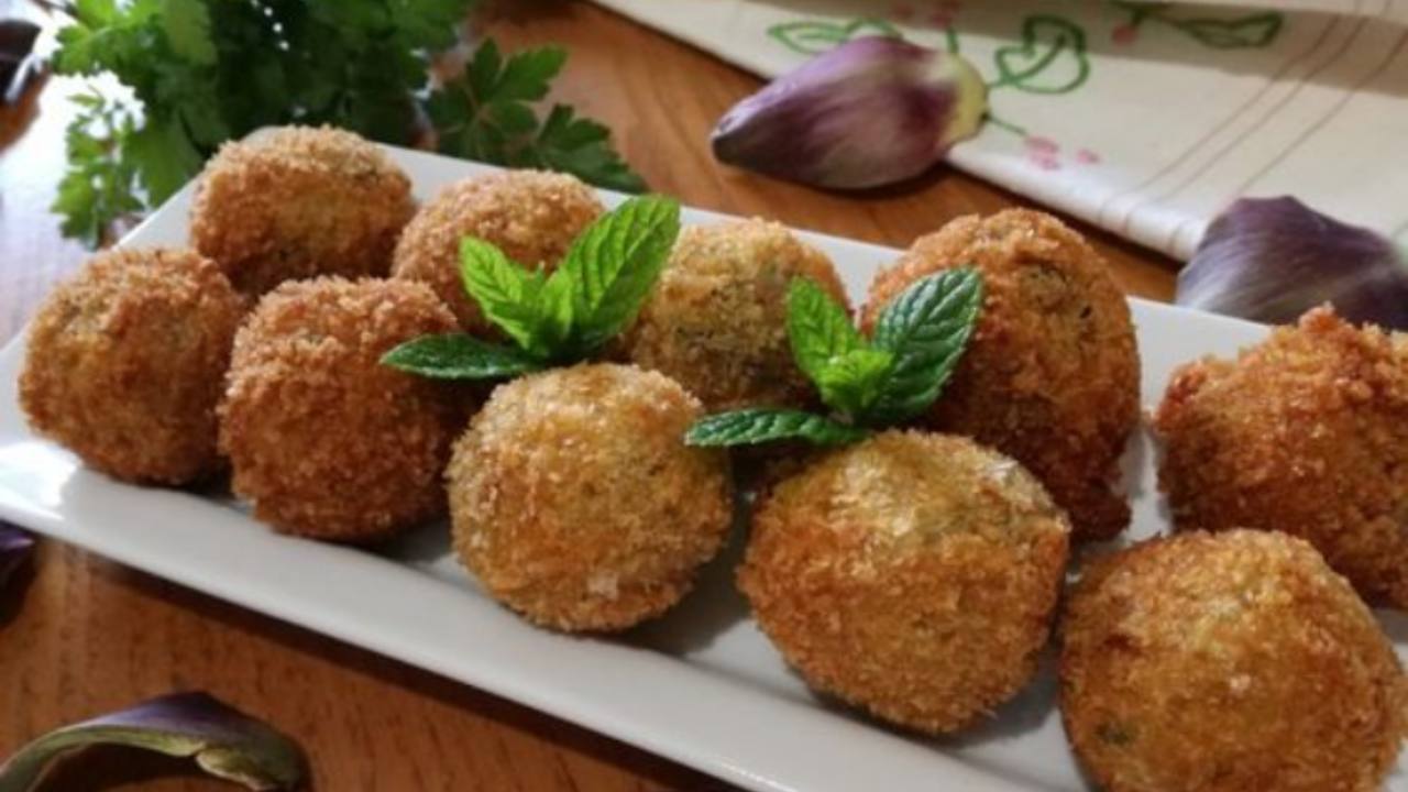 polpette di carciofi