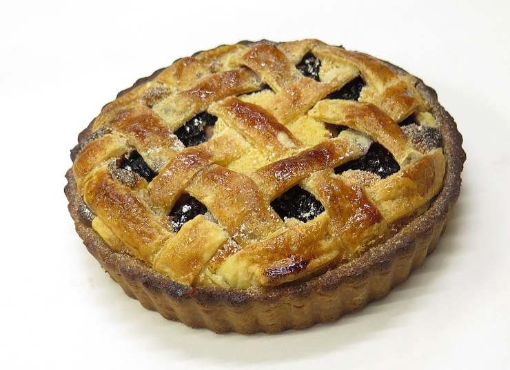 Crostata appena sfornata