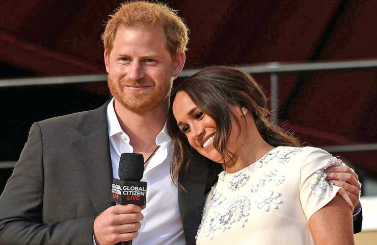 Meghan Markle con Harry