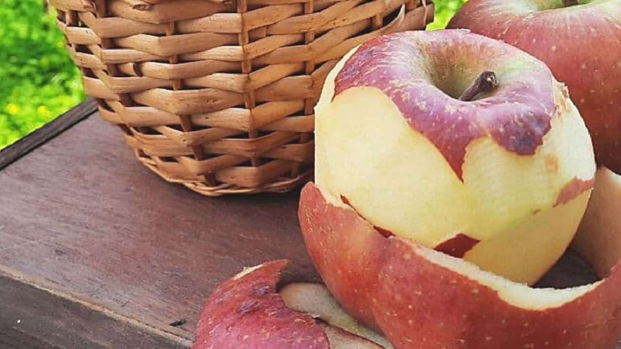 Profumare casa con buccia di mela