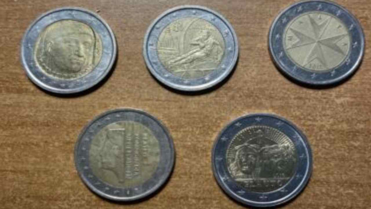 Monete da 2 euro rare