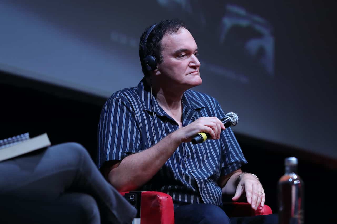 Quentin Tarantino alla Festa di Roma (Getty Images)