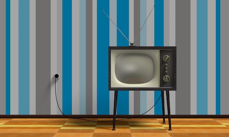 Televisore vecchio stile