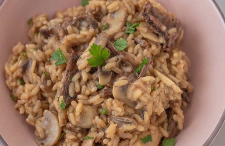 Risotto ai funghi porcini